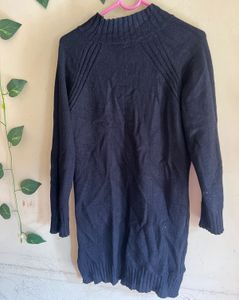 Elegant Knit Sweater Dress