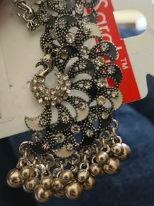 Designer Peacock Jhumka Earrings