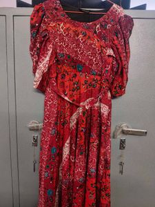 Bohemian Style Printed Dress