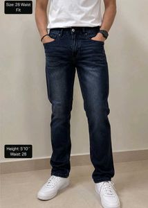 Dark Wash Relaxed Fit Jeans
