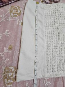 SASSAFRAS White Mini Skirt