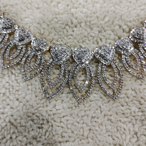Diamond necklace set