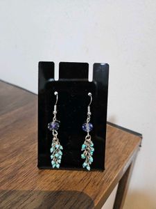 Boho Beaded Drop Earrings