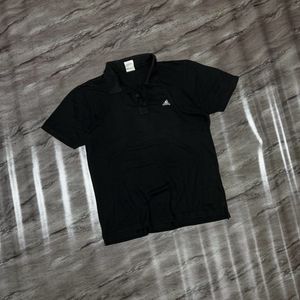 Adidas Black Polo T-Shirt