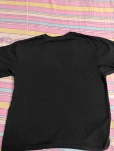 Graphic Black Oversized T-Shirt.