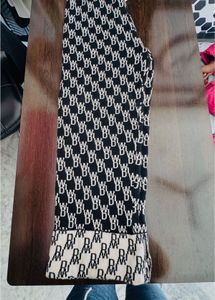 Patterned Knit Pants