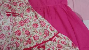 Beautiful Floral Print Kurta