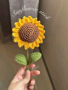 Crochet Sunflower Hamper Set of 5