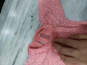 Cute Pink Kids Top