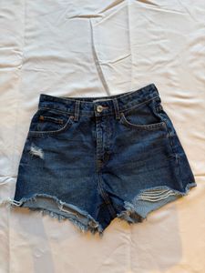 Primark - Distressed Mini Denim Shorts