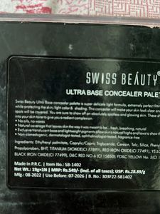 Swiss Beauty  Concealer Palette