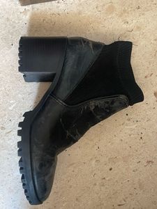 Zara Black Ankle Boots
