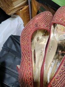 Embellished Red Ballerina heal