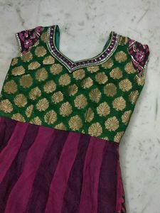 3 Piece Anarkali Suit/ Long Dress