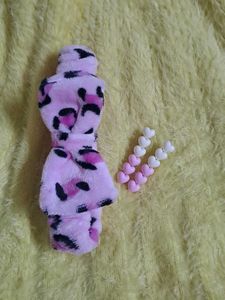 💖Kawai Pinteresty Panther HairBand + Heart Clip