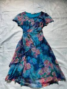 Bohemian Floral Print Dress