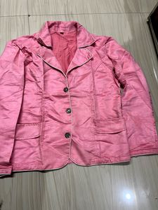 Pink Blazer With Pant