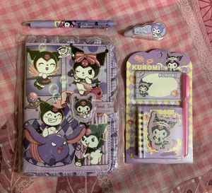 Cute Kuromi Stationery Set