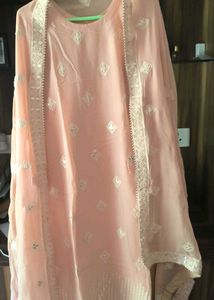 Elegant Peach Lehenga Choli