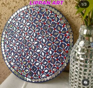 2=HANDMADE Mirror LIPPAN ART ❤️