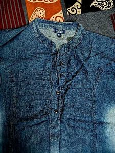 Classic Denim Kurti