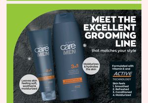 Avon Care Men 3 In 1 Shampoo, Conditioner &amp; Shower