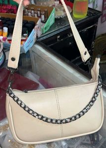 shoulder bag beige