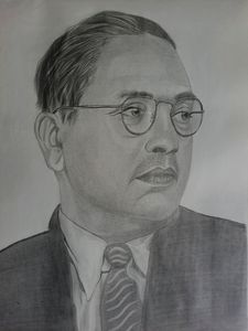 BB ambedkar portrait 💙👑