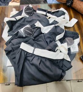 XS, M, L, XL , 2XL size Grey Pleated Belted Pants