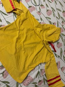 Yellow "Paris" Graphic Hoodie