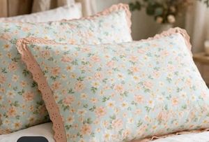 1Pair each Floral Pillow Covers