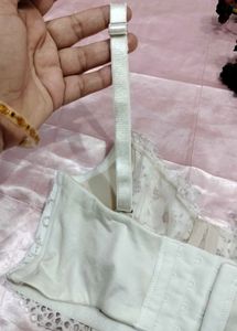 White Lace Bra