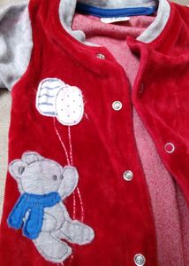 Fleece Velvet Romper