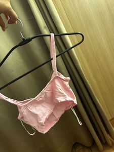 H&amp;M Divided Pink Basic Cami Top