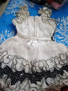 Beautiful Black &amp; White Party Dress