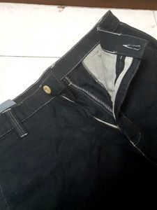 black Straight Pant