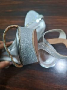 Inc.5 Silver High Heels