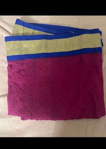 Magenta handloom dupatta