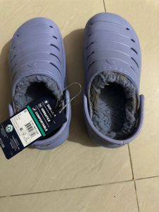 Rugged Shark Fur Lined Clogs