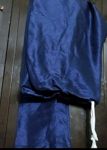 Sea Green Kurta Navy Blue Pajami Set For 46 Chest