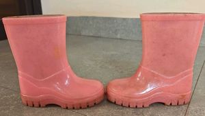 Sparkly Pink Rain Boots