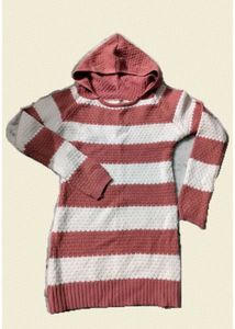 Striped Knit long sweater