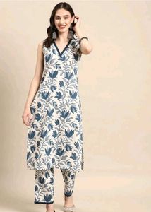 Cotton kurti set