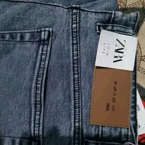 Zara Grey Wash Jeans