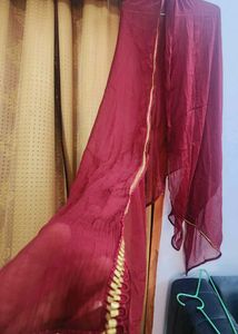 Maroon Sequence 3piece Suit
