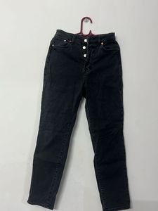 H & M Black Denim Jeans
