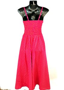 Rose Printed Dress ( Women)