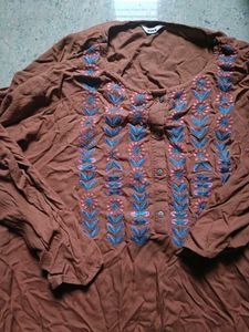 Max Brown Kurta