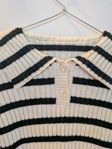 Girls striped pullover