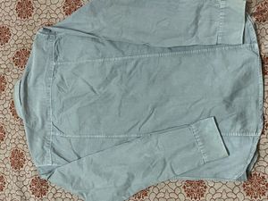 TRUE RELIGION SHIRT EMBROIDERY ON POCKETS